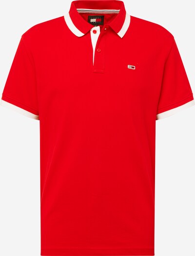 Tommy Jeans Тениска в червено / бяло, Преглед на продукта