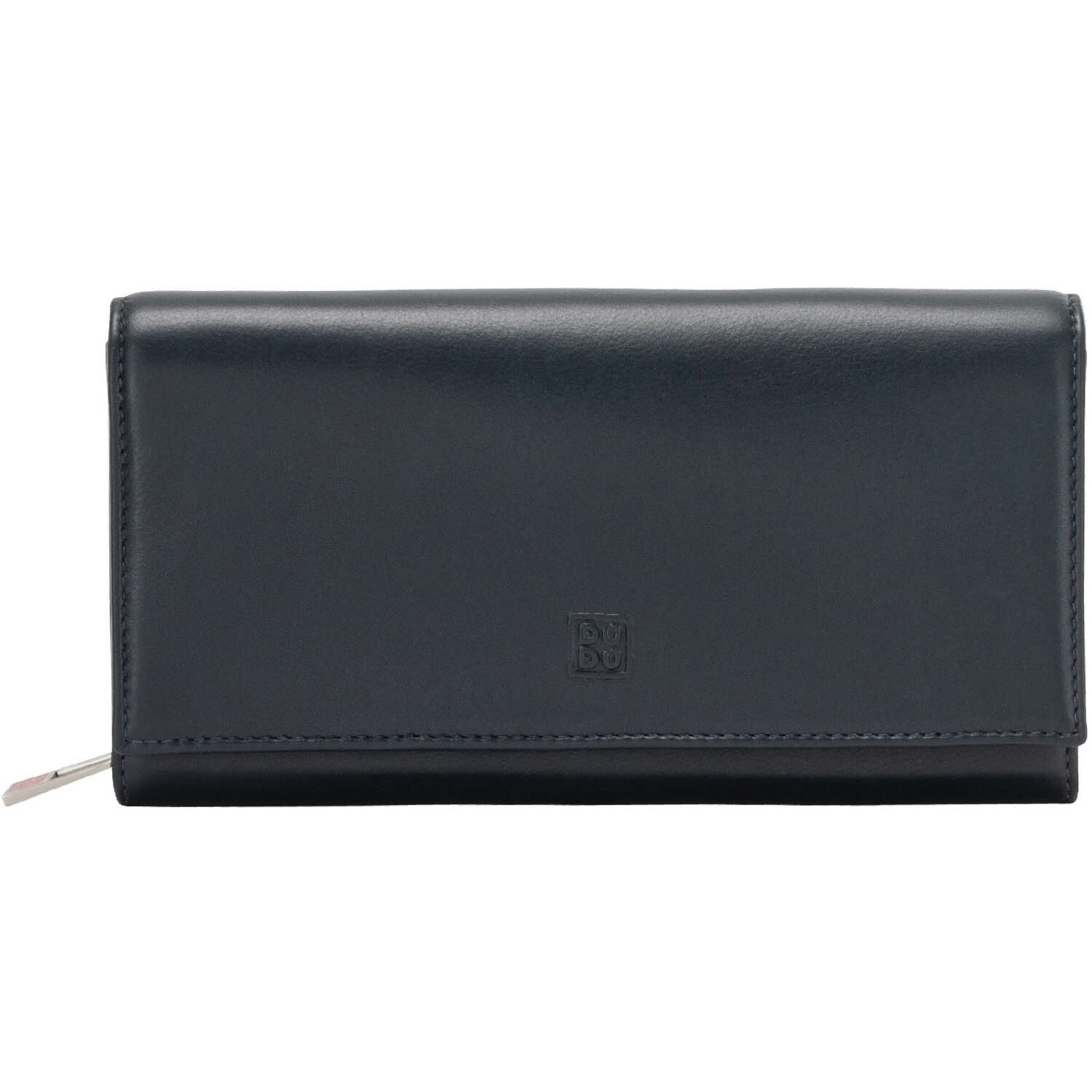 DuDu Wallet in Blue: front