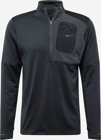 NIKETehnička sportska majica - crna boja: prednji dio