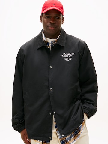 Tommy Hilfiger Big & Tall Between-season jacket in Black: front