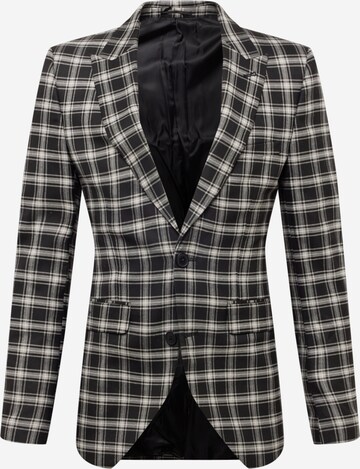 Coupe slim Veste de costume BURTON MENSWEAR LONDON en noir : devant