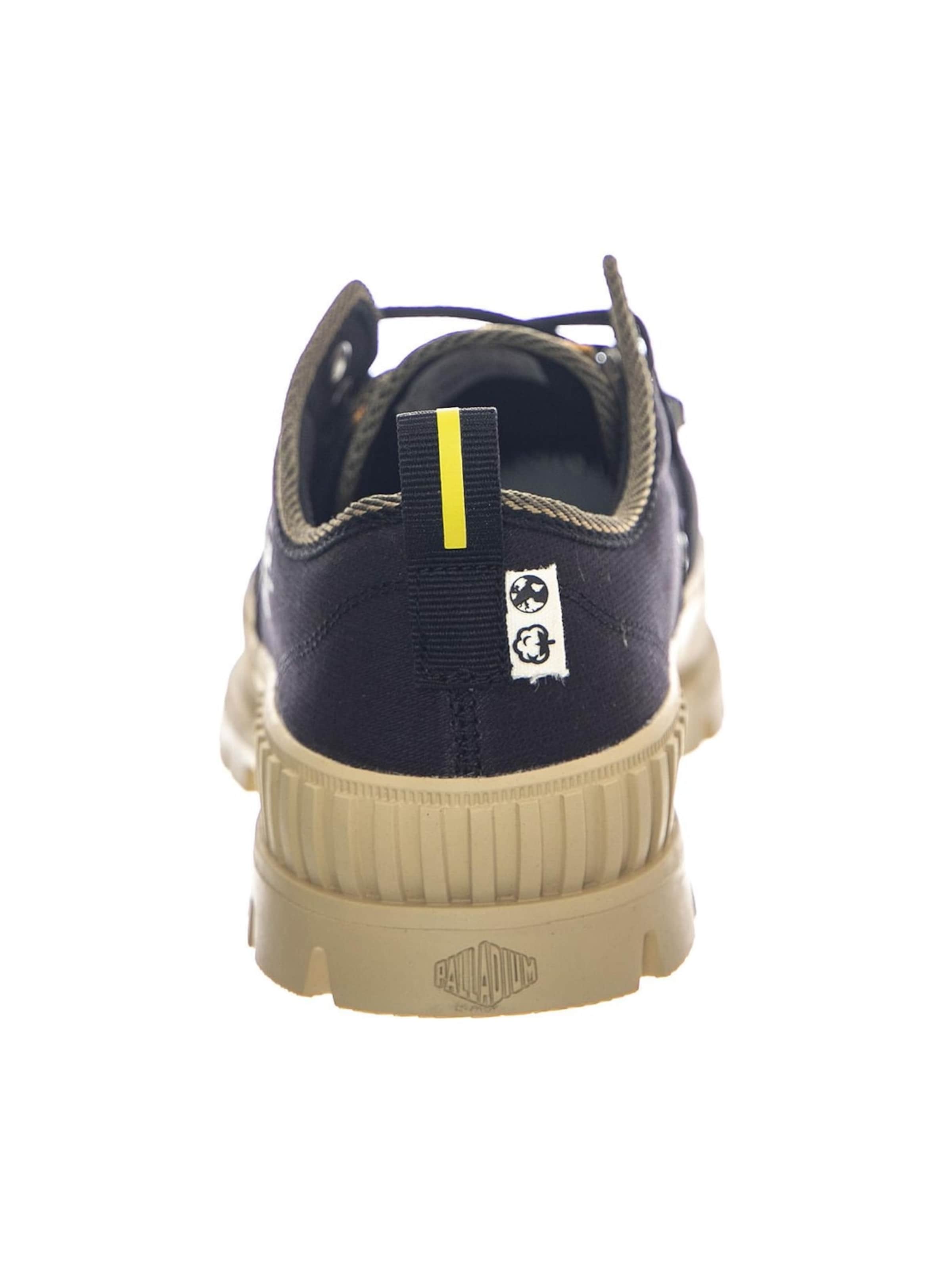 Chaussure à lacets 'Pallashock Lo WW Black Shoes' Palladium en noir