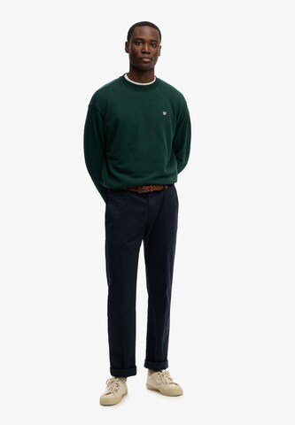 Sweat-shirt 'Heritage' Superdry & Co en vert