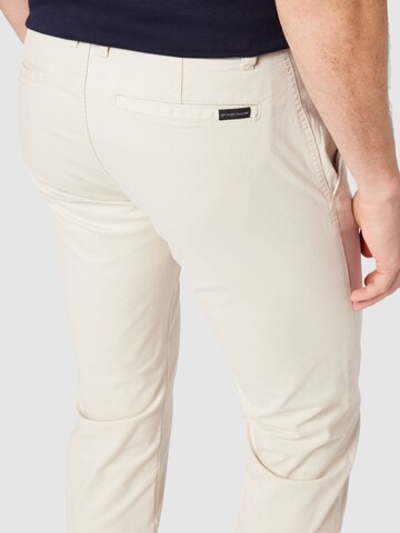 TOM TAILOR Slimfit Hose in Beige