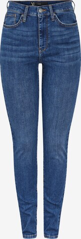 Y.A.S Skinny Jeans 'Ayo' in Blauw: voorkant