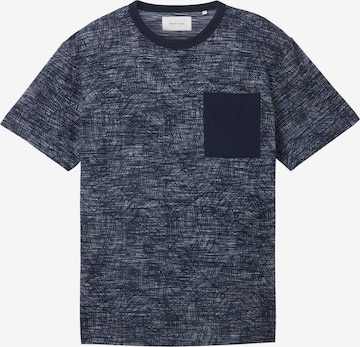 TOM TAILOR T-Shirt in Blau: predná strana