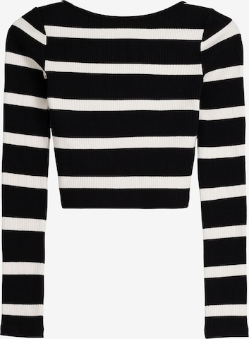 Bershka Pullover in Schwarz: predná strana