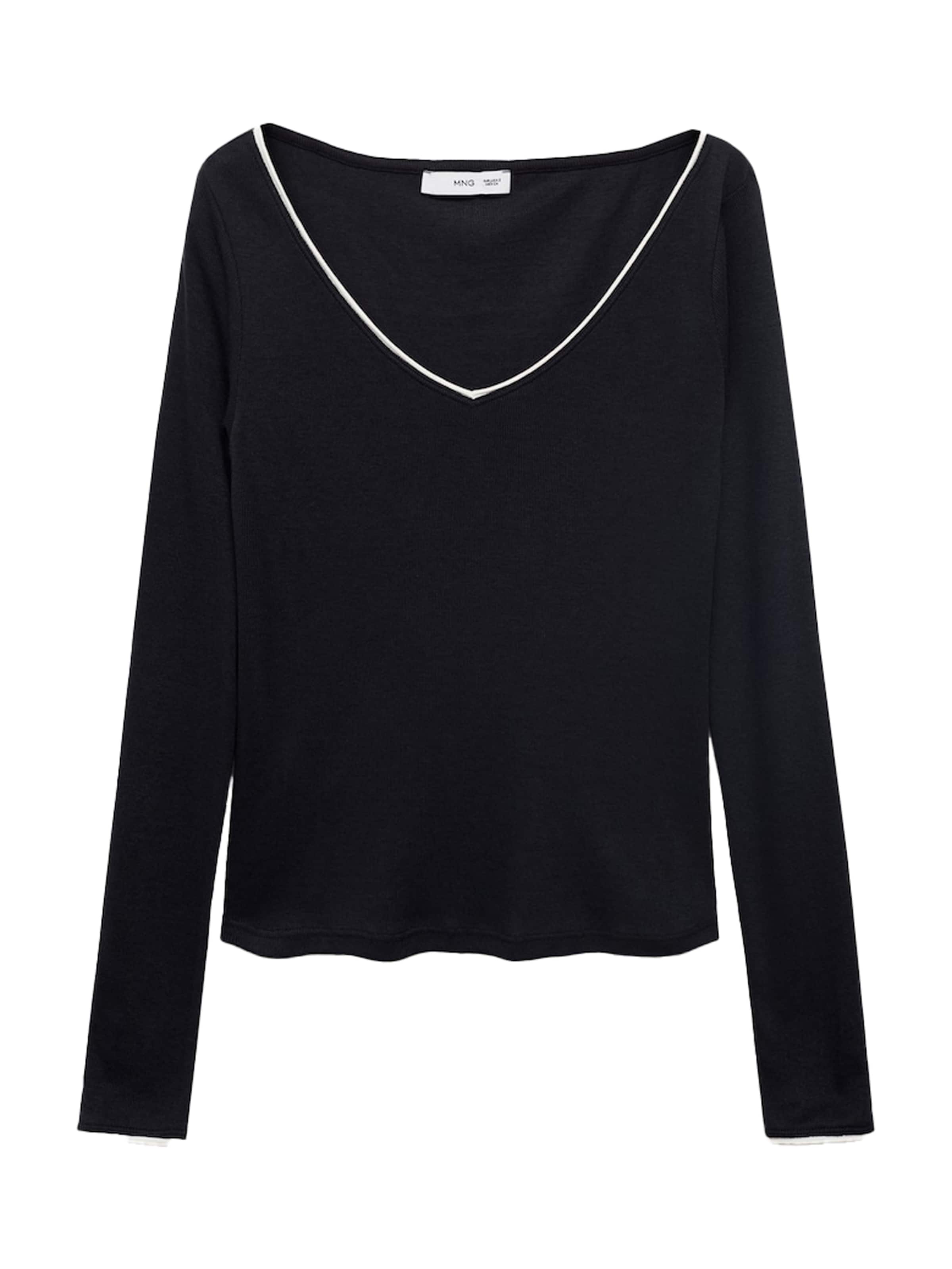 Maglietta 'JANET' di MANGO in blu: frontale