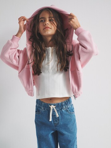 The Set Sweatjacke in Mischfarben