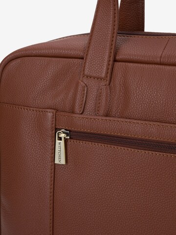 Sac d’ordinateur portable 'Office' Wittchen en marron