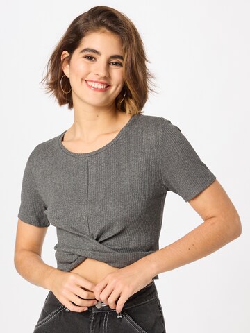 ABOUT YOU Shirt 'Silva' in Grey: front