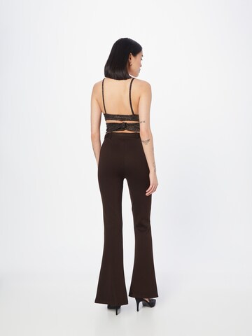 Trendyol Flared Trousers in Brown