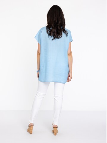 Yoek Blouse in Blauw