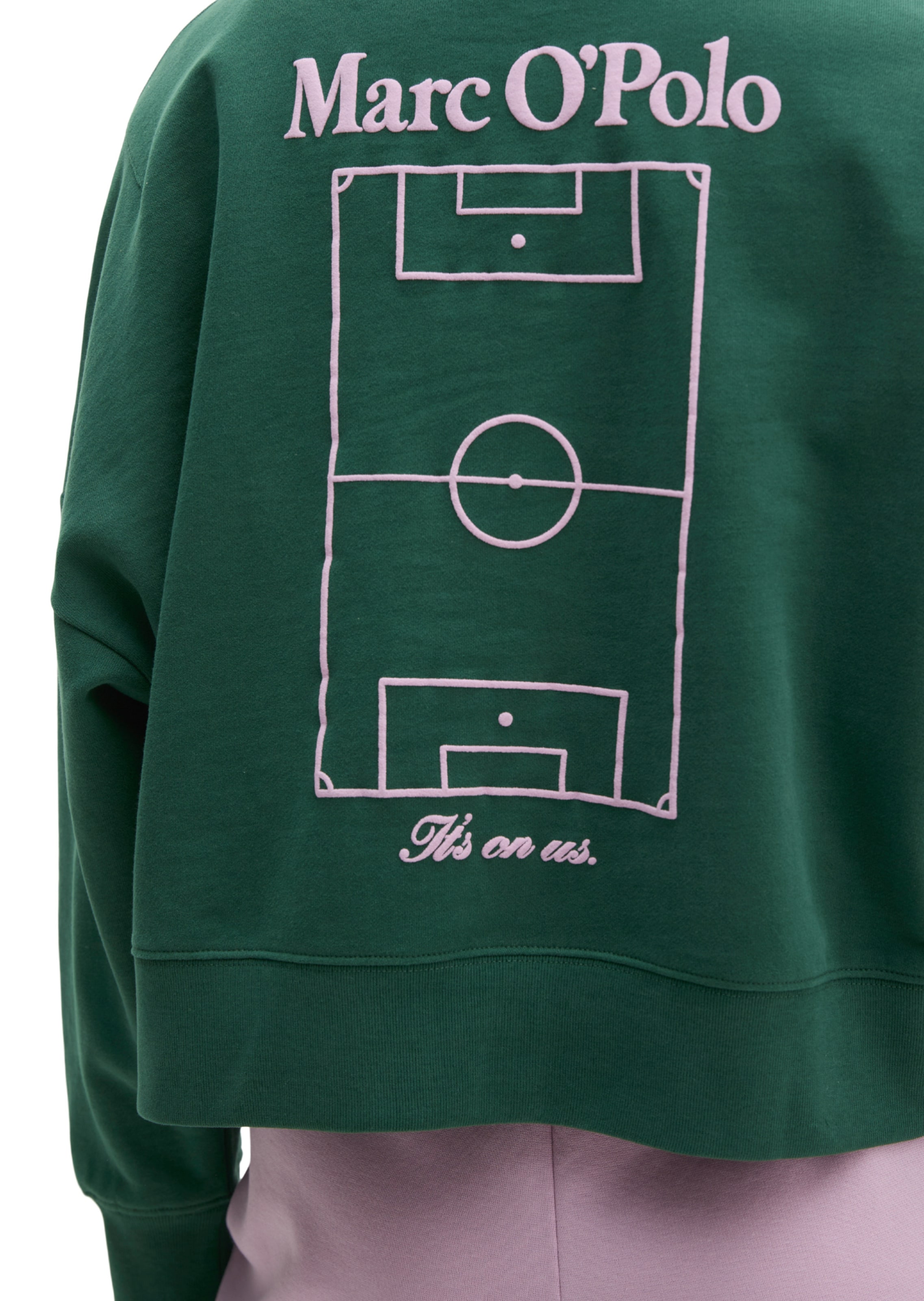 Marc O'Polo Sweatshirt in Groen