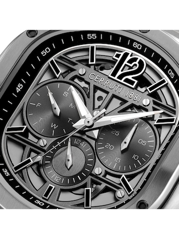 Montre à affichage analogique 'Trento' CERRUTI 1881 en argent