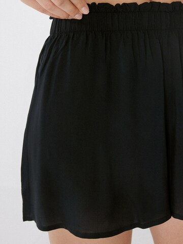 Tezenis Wide leg Pants in Black