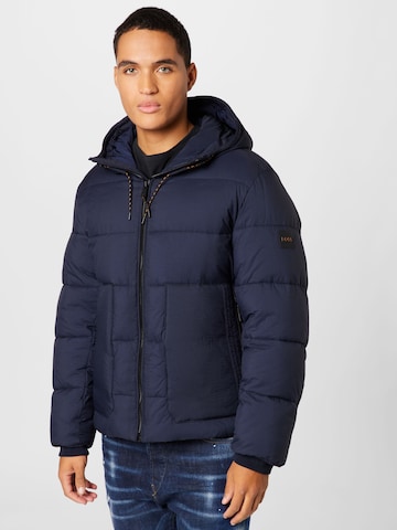 BOSS Orange Winter Jacket 'Otello' in Blue: front