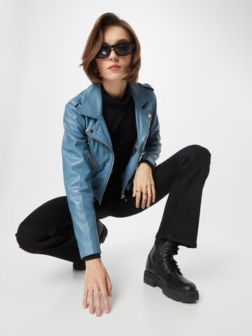 Ibana Between-season jacket 'Moss' in Blue