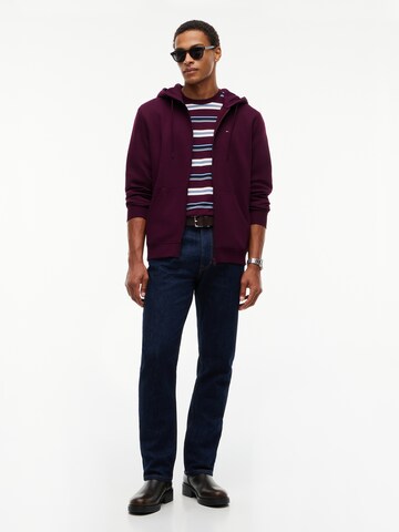 Tommy Jeans Ζακέτα φούτερ σε λιλά