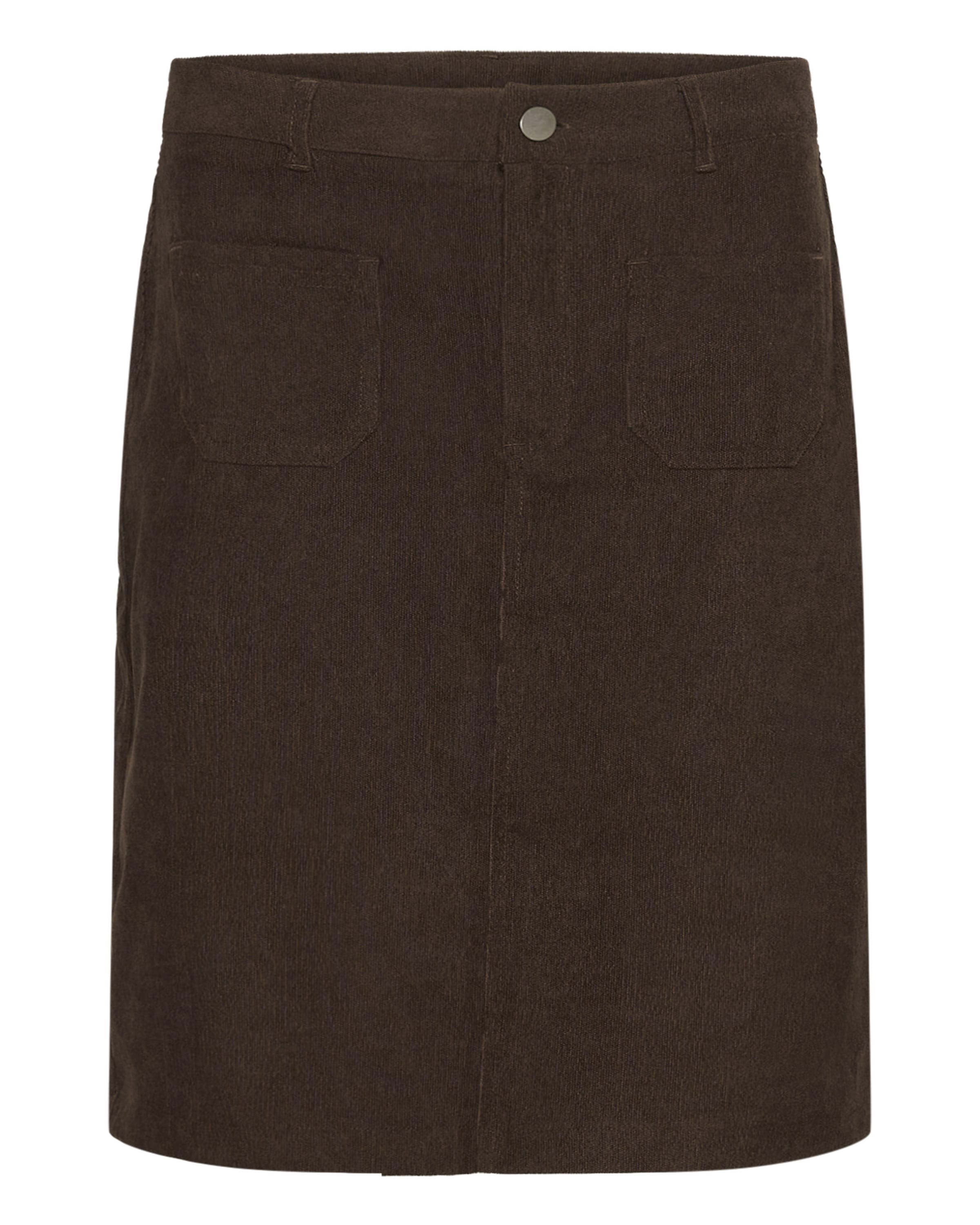 Kaffe Skirt 'Avery' in Brown: front
