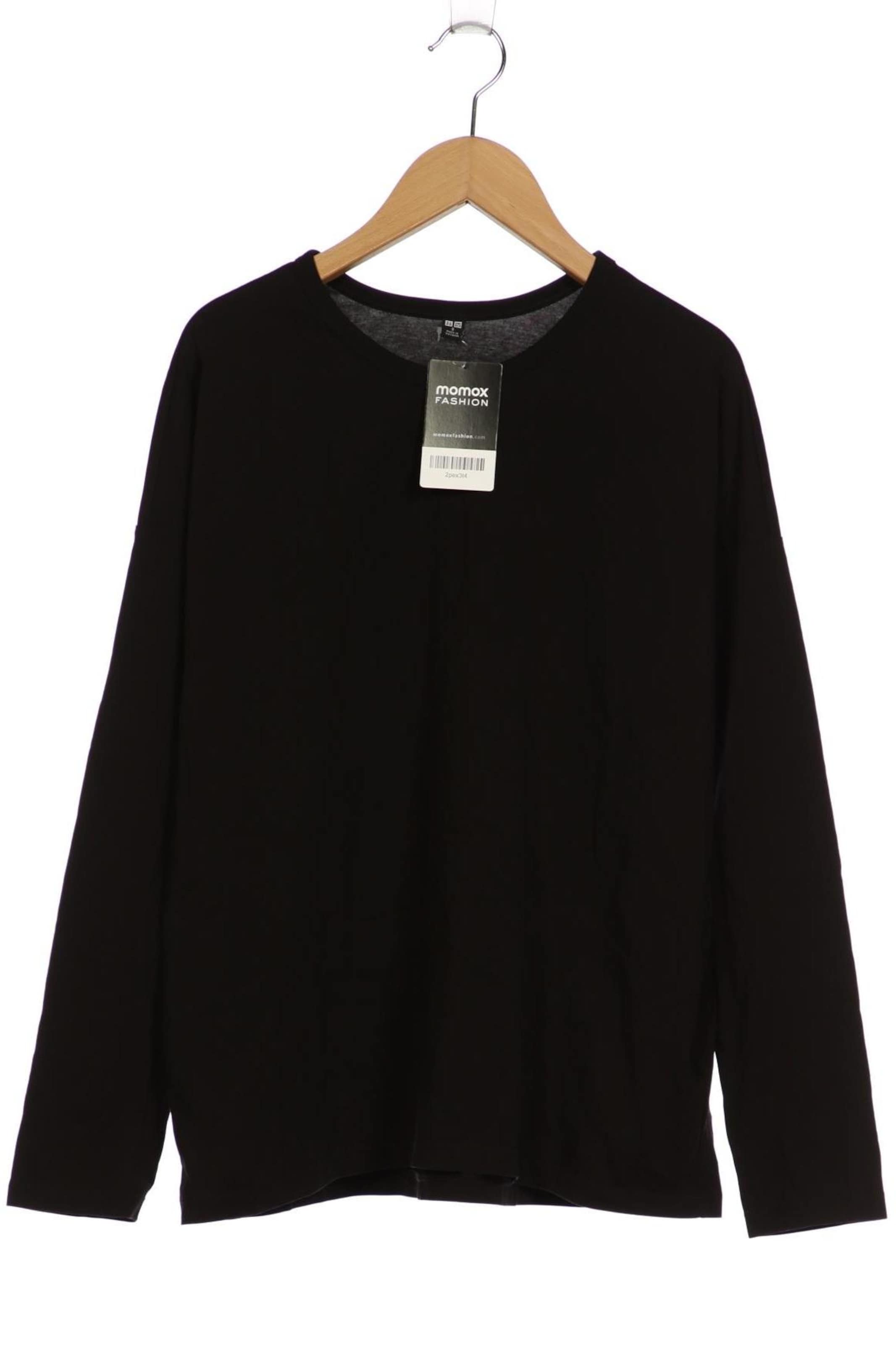 UNIQLO Top & Shirt in S in Black: front