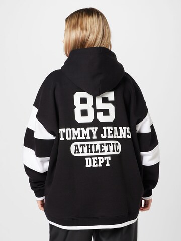 Tommy Jeans Curve Sweatshirt 'Collegiate' in Zwart