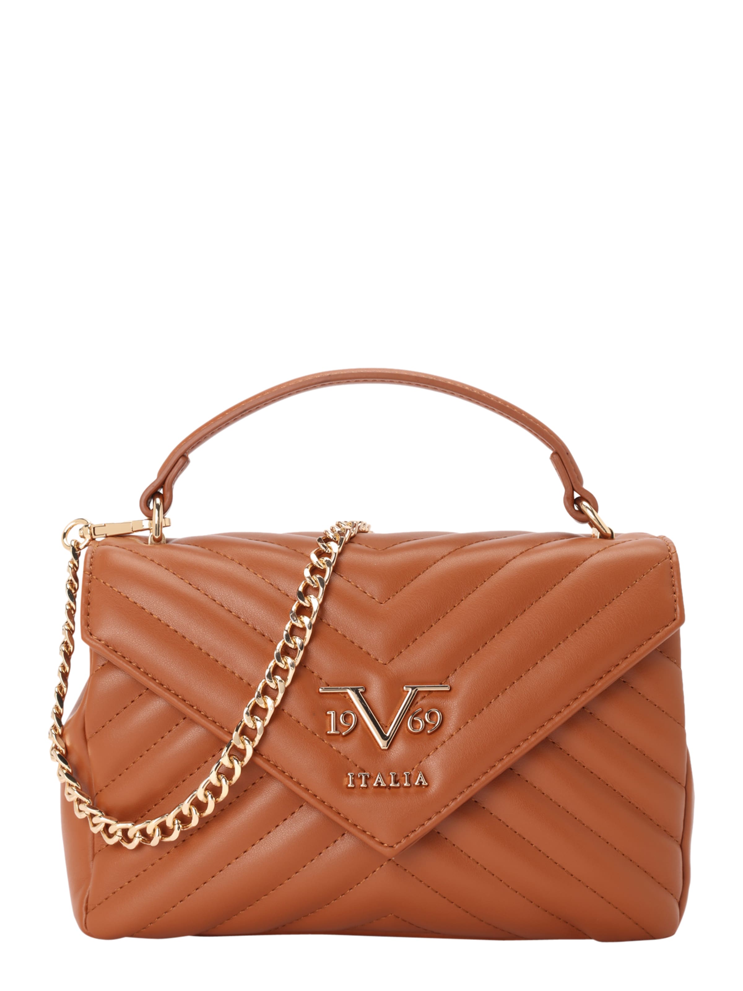 Borsa a mano 'Bella' di 19V69 ITALIA in marrone: frontale