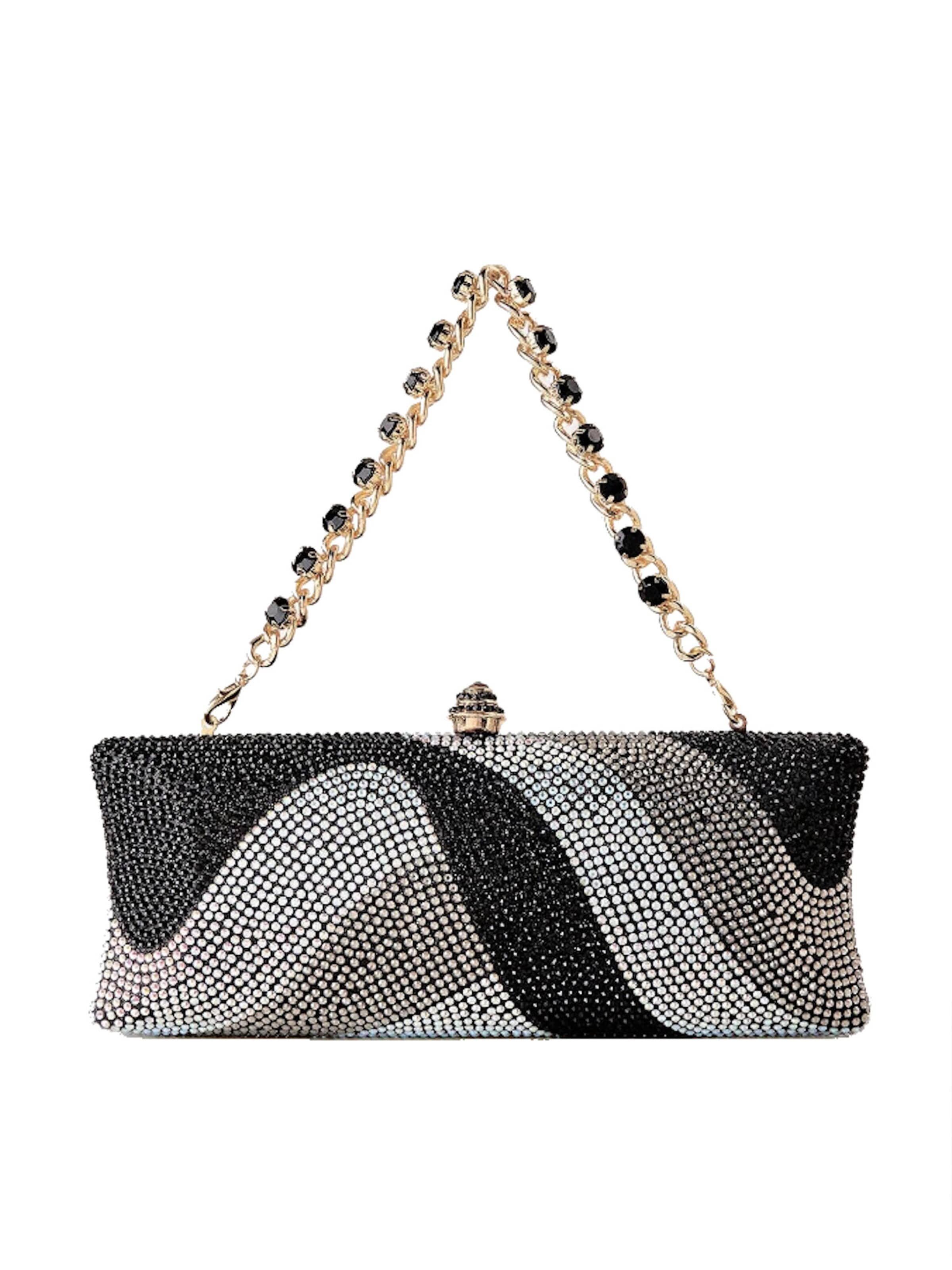 Tomshop24-7 Clutch 'Margo' in Black: front