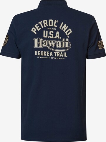 T-Shirt Petrol Industries en bleu