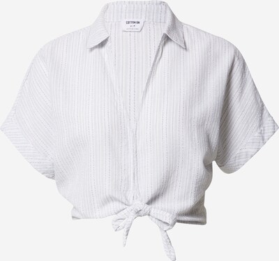 Cotton On Blūze 'Sasha' gaiši pelēks / balts, Preces skats