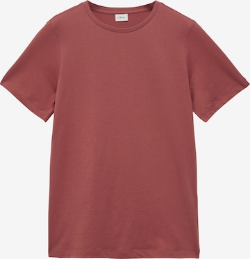 s.Oliver Shirt in Rood: voorkant