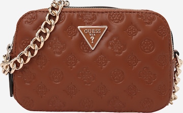 Sac à bandoulière 'NOELLE' GUESS en marron : devant