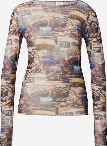 mišri Résumé Marškinėliai 'Tate': priekis