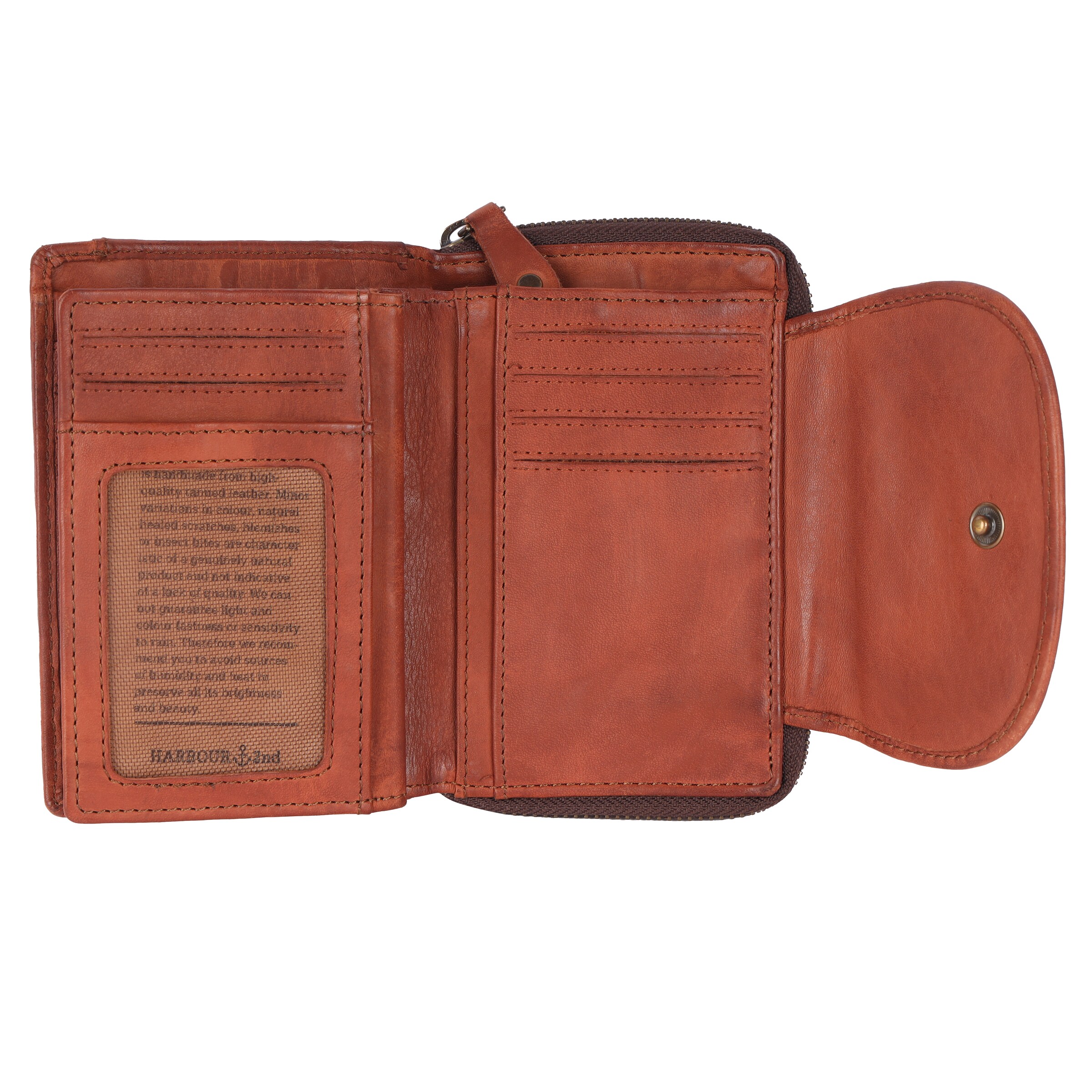 Harbour 2nd Portemonnaie 'Lilian' in Braun