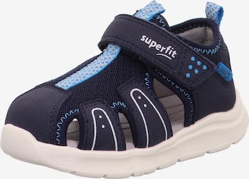SUPERFIT Sandalen 'Wave' in Blauw: voorkant