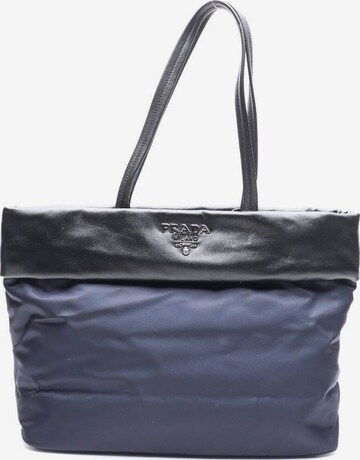 PRADA Schultertasche / Umhängetasche One Size in Blau: predná strana