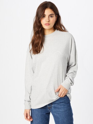 T-shirt 'THE WAVE' Comfort Studio by Catwalk Junkie en gris : devant