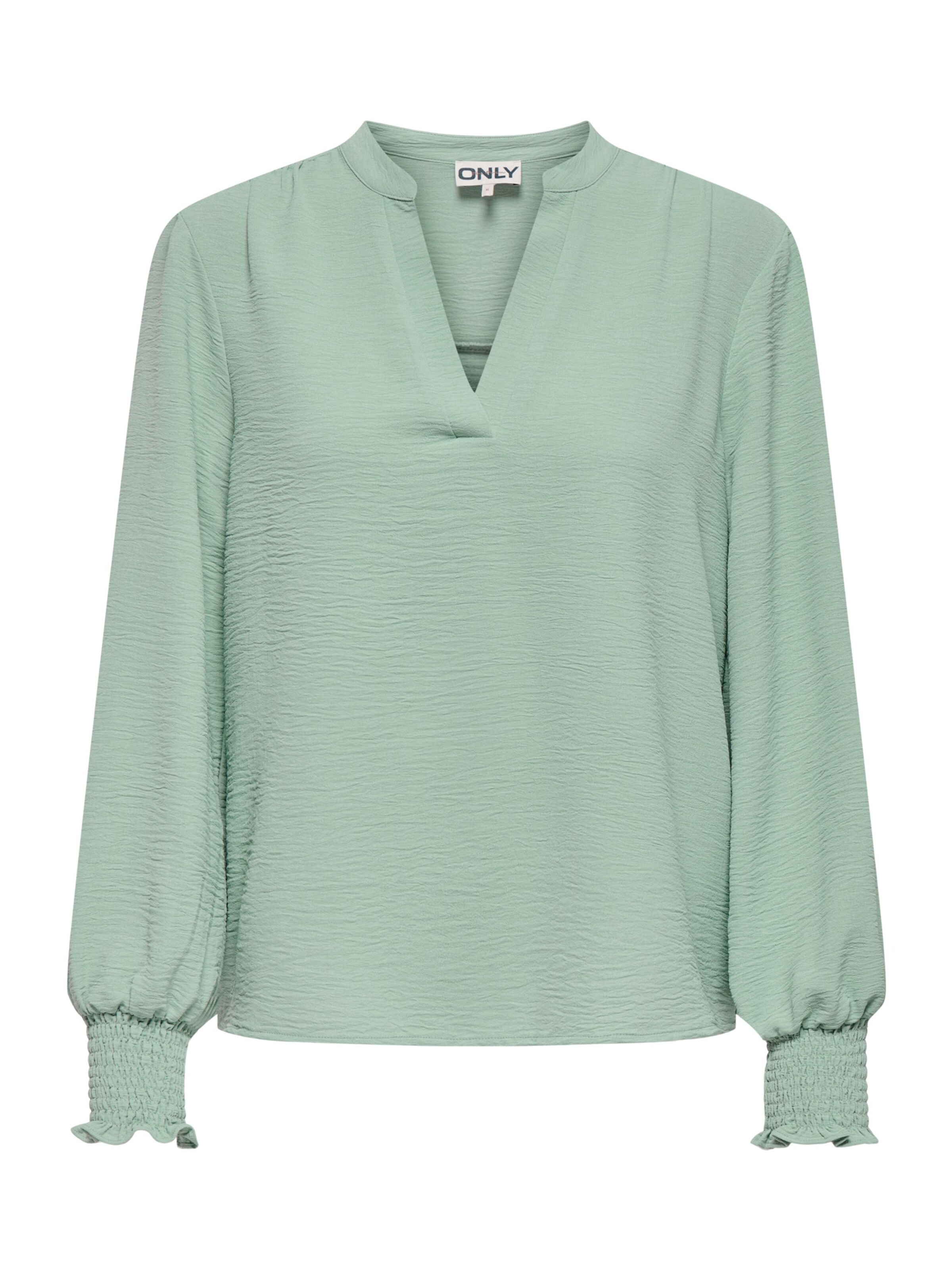 ONLY Блуза 'ONLMETTE' в зелено: отпред