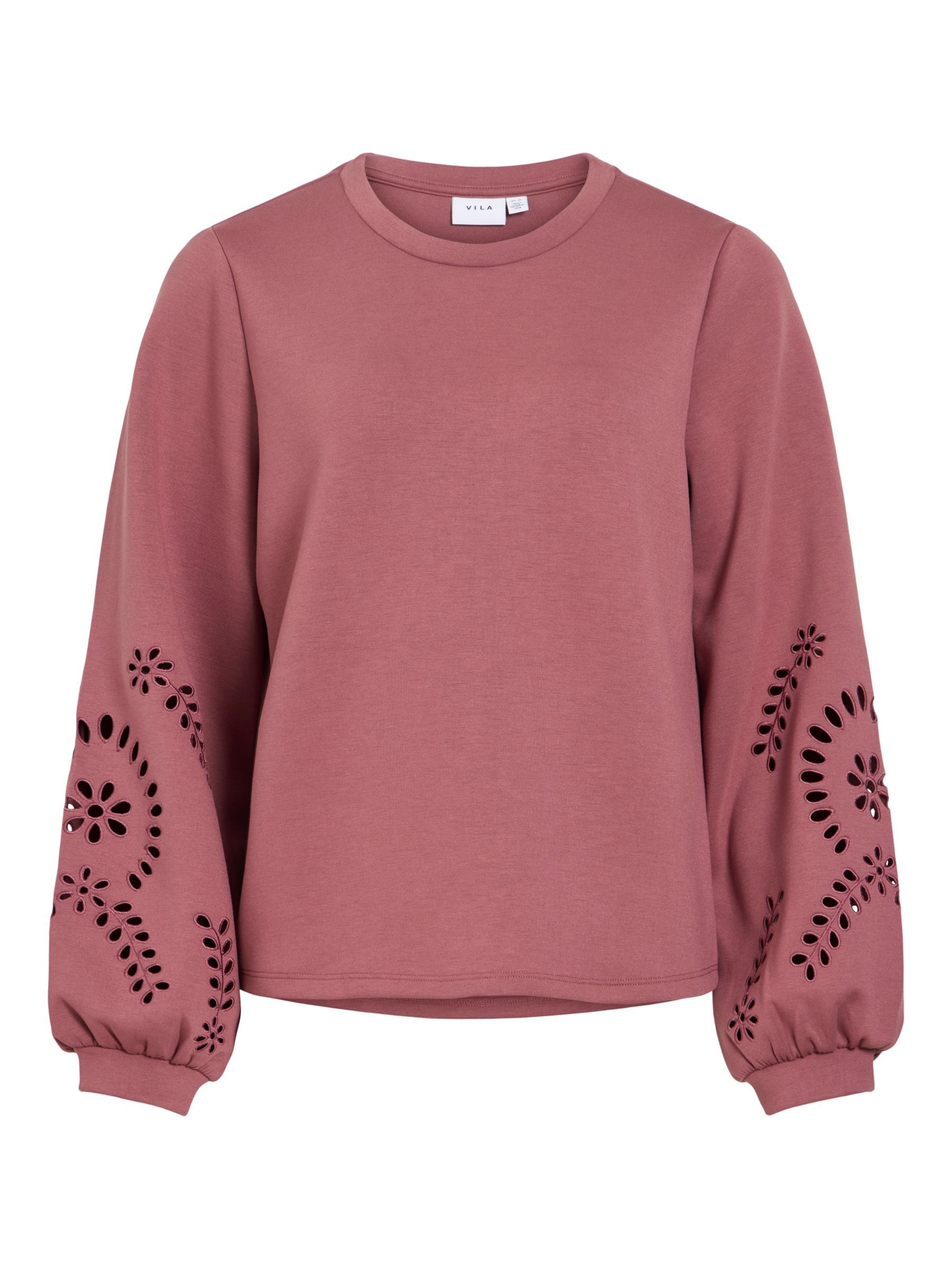 VILA - Sudadera 'SANDY' en rosa: frente