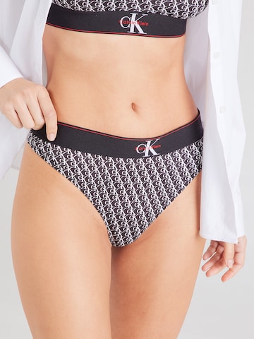 Calvin Klein Underwear String i sort: forside