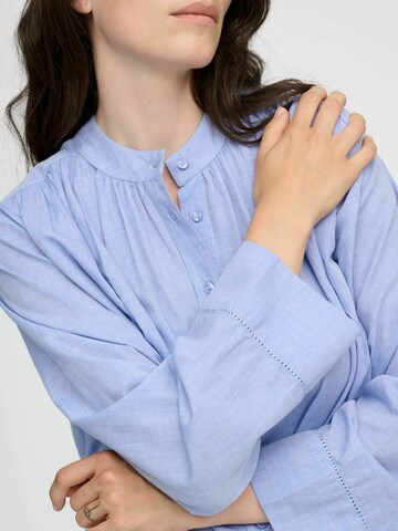 moshi moshi mind Shirt 'July' in Blau