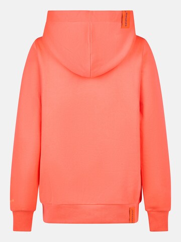salzhaut Sweatshirt 'Sünn - Moin Leo ' in Oranje: terug