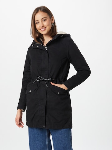 QS Winter Parka in Black: front