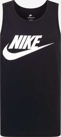 Nike Sportswear Средняя посадка Футболка в Черный: спереди