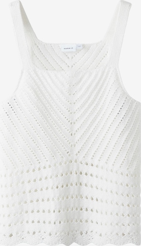 NAME IT - Top en blanco: frente