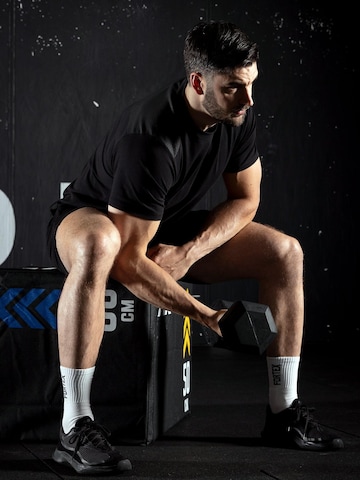 T-Shirt 'Essential Grip T-Shirt' Fortex Fitness en noir