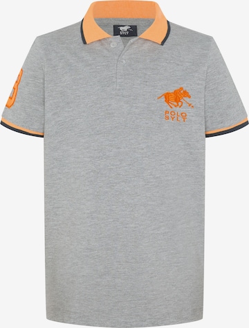 Polo Sylt Shirt in Grey: front