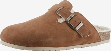 Bio Life Clog in Braun: Vorderseite