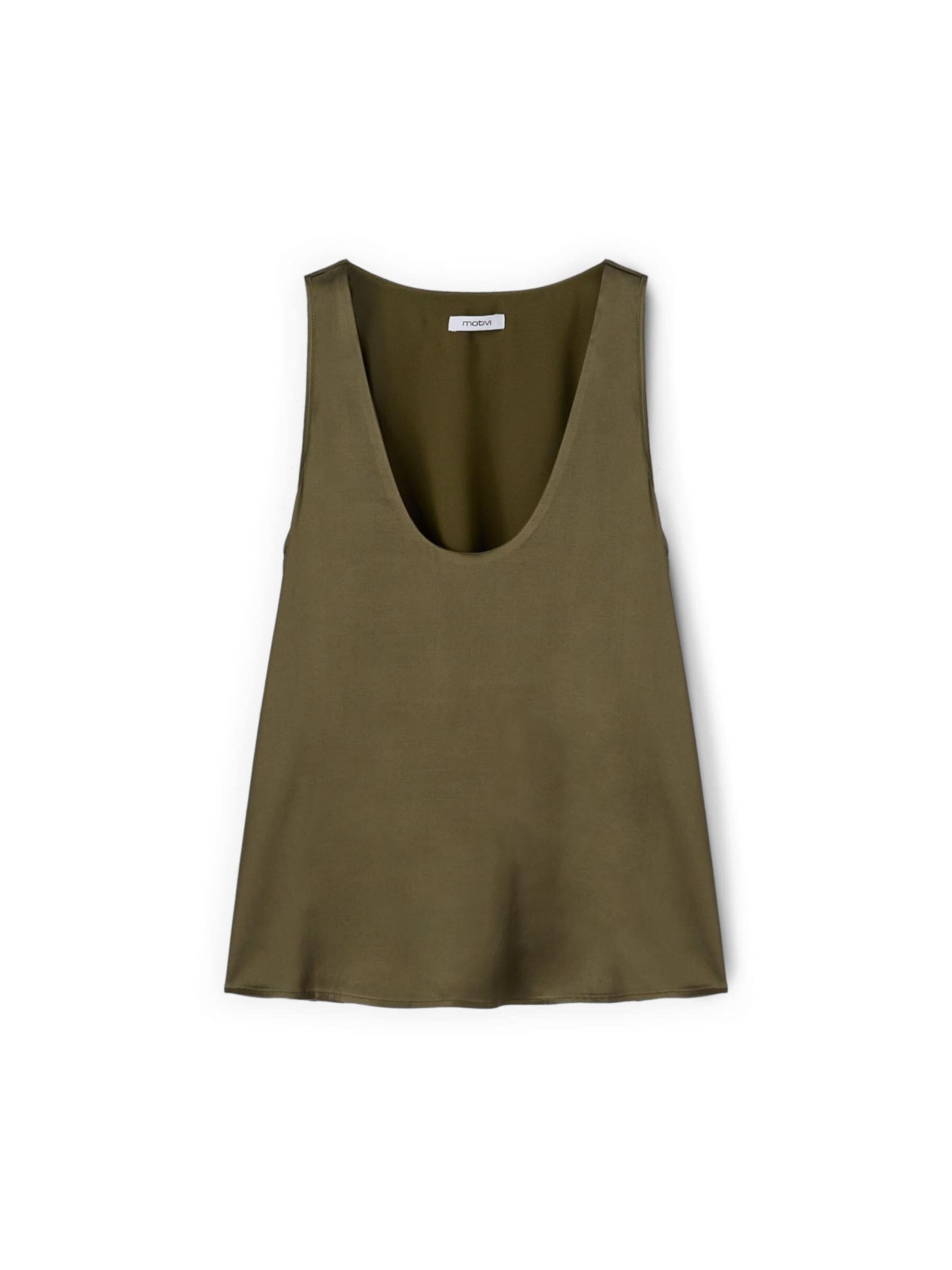 MOTIVI Top in Green: front
