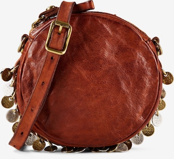 Campomaggi Crossbody bag 'Priscilla' in Brown: front
